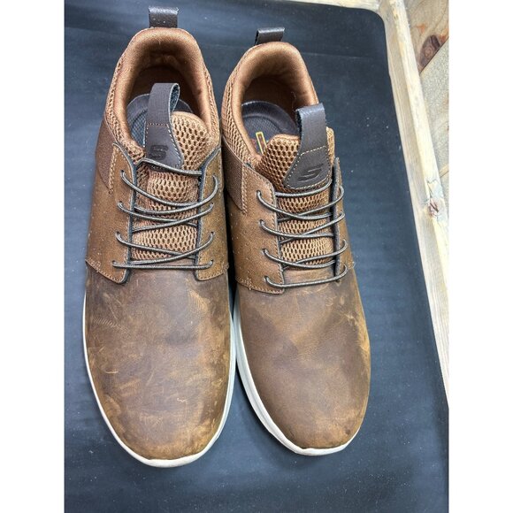 Skechers Men's Delson Axton Slip-On Air-Cooled Memory Foam Arch Fit 11.5 - Picture 3 of 8